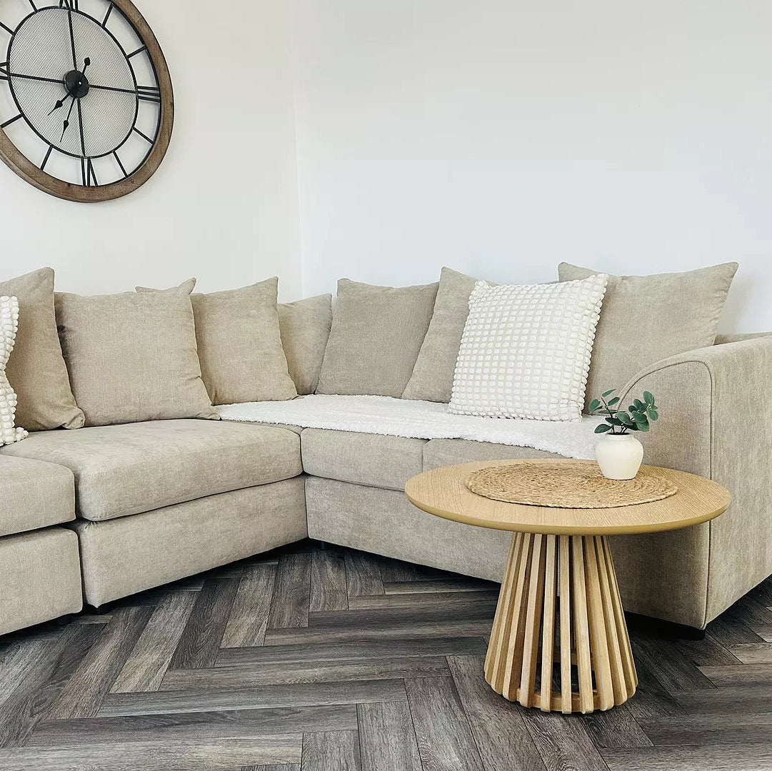 Willow Whitewash Coffee Table - Laura James 