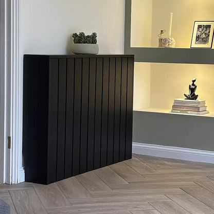 Willow Small Radiator Cover - Black Oak - Laura James 