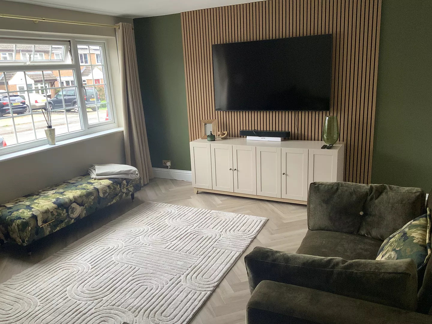 Morgan 3 Door Sideboard - Taupe - Laura James