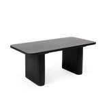 Orla Wooden Coffee Table - Jet Black - Laura James