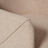 Amy armchairs - set of 2 - Boucle with Black Legs