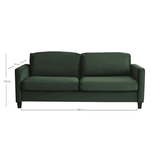 Ava 3 Seater Green