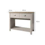 Outlet – Bampton Console Table - Grey - Laura James