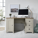 Outlet - Bampton grey desk - Laura James