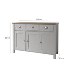 Grey Sideboard 