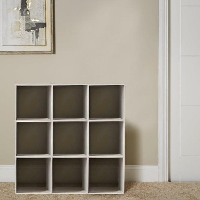 Outlet - Cara 3 X 3 Box Bookcase White - Laura James