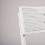 Charlie dining chair - white