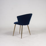 Outlet - Cleo dining chairs - set of 2 - blue and gold - Laura James