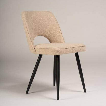 Outlet - Dolly Boucle Dining Chair - Set of 2 - Laura James