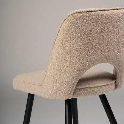 Outlet - Dolly Boucle Dining Chair - Set of 2 - Laura James