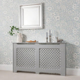 Edith radiator cover - grey - large - Laura James