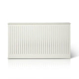 Elspeth Large Radiator Cover in Snow White - Laura James