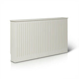 Elspeth Large Radiator Cover in Snow White - Laura James
