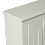 Elspeth Large Radiator Cover in Snow White - Laura James