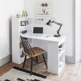 White Desk with Shelves - Laura James