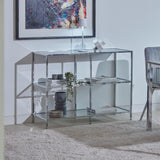 Outlet - Evelyn console table - chrome - Laura James