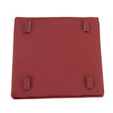 Garden chair cushions - red x2 - Laura James