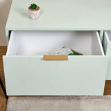 Gloria TV unit - pale sage green