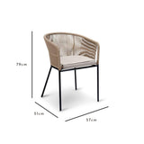 Natural Rope Garden Chair 