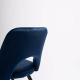 Hope dining chair - set of 2 - dark blue - Laura James