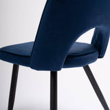 Hope dining chair - set of 2 - dark blue - Laura James