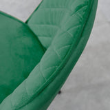 Outlet - Hope Dining Chair - Set of 2 - Dark Green - Laura James