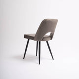 Hope dining chair - set of 2 - dark grey - Laura James