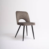 Hope dining chair - set of 2 - dark grey - Laura James