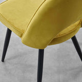 Metis dining chair - ochre - Laura James