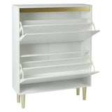 Iliana shoe cabinet - 2 door - white - Laura James