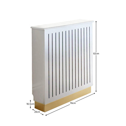 Iliana Small Radiator Cover - Snow White - Laura James
