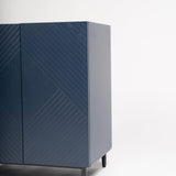 Outlet - Jack small sideboard - geometric - blue