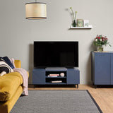 Outlet - Jack TV unit - geometric - blue - Laura James