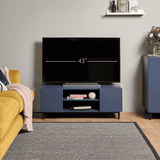 Outlet - Jack TV unit - geometric - blue - Laura James