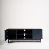 Outlet - Jack TV unit - geometric - blue - Laura James