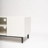 Outlet - Jack TV Unit - Geometric - White - Laura James