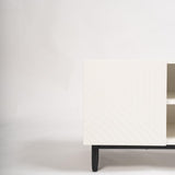 Outlet - Jack TV Unit - Geometric - White - Laura James