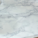 Outlet - Jay desk - marble effect and chrome - Laura James