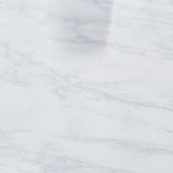 Jay coffee table - marble effect and gold - Laura James