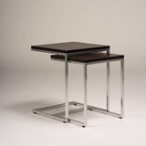Jay Walnut Side Table - Laura James
