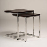 Jay Walnut Side Table - Laura James