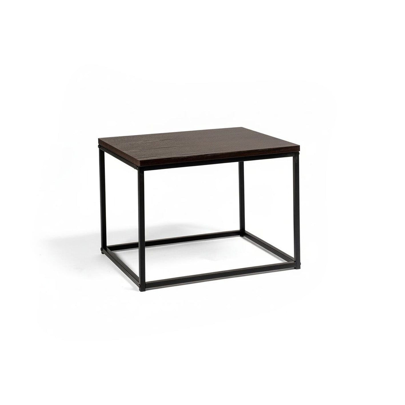 Jay side table - walnut and black - Laura James