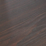 Jay side table - walnut effect and gold - Laura James