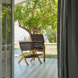 Kai Black Folding Beach Chair