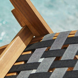 Kai Black Folding Beach Chair