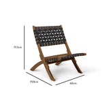 Kai Black Folding Beach Chair
