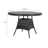Outlet - Kemble Bistro Table - Black - Laura James