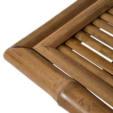 Lila Bamboo Square Folding Table 70cm - Laura James