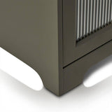 Lua Small 2 Door Sideboard in Fir Green - Laura James