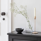Lua Narrow 2 Door Sideboard in Noir Black - Laura James